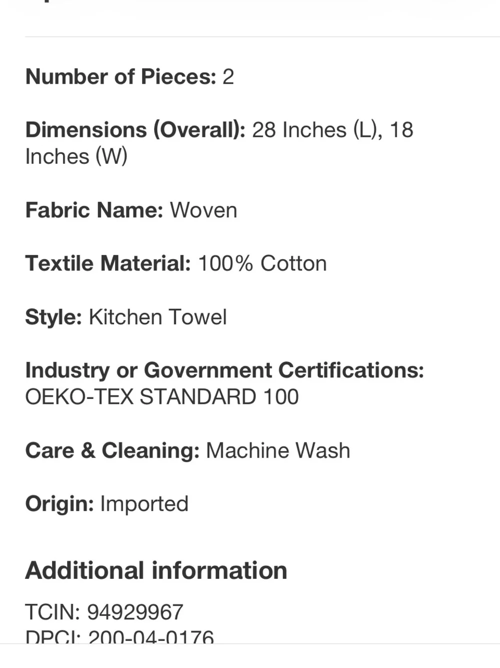 ROOM ESSENTIALS NWT 2pk Bow with Lace Trim Kitchen Towels